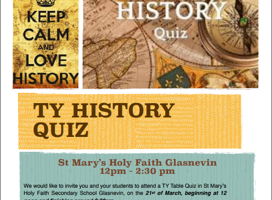 History Quiz Poster