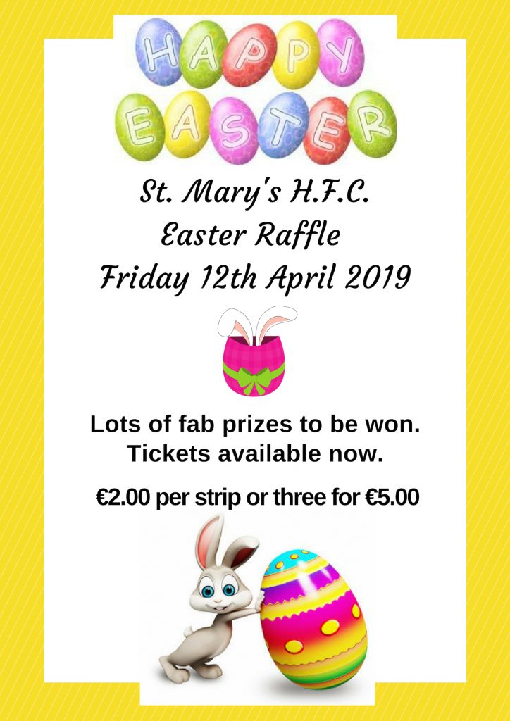 1. Easter raffle