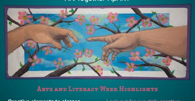 Arts and literacy week poster